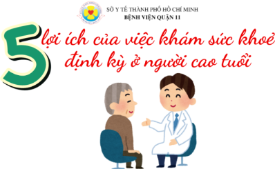 5 lợi ích của việc khám sức khoẻ định kỳ ở người cao tuổi